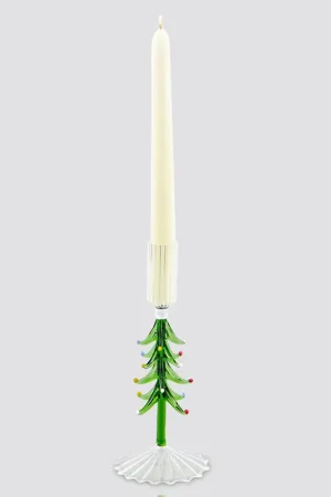 Bougeoir sapin vert Dernier Modèle